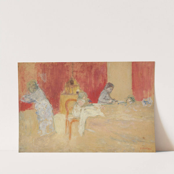 Les Enfants Roussel à table (1902) by Édouard Vuillard