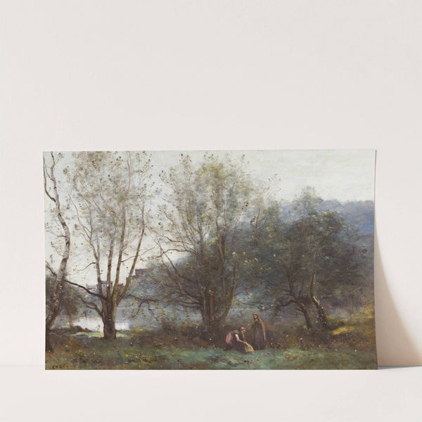 Les Étangs De Ville D'avray by Jean-Baptiste-Camille Corot