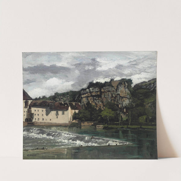 Les falaises à Launde by Cherubino Patà
