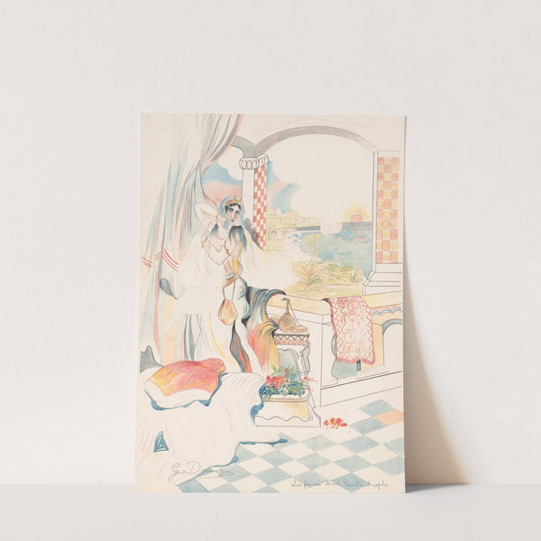 Les famcais devant Constantinpole (1915) by Geo Domergue