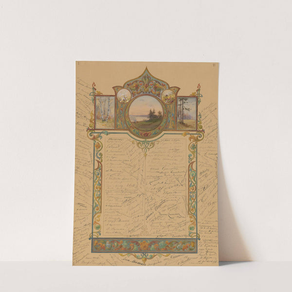 Les Femmes russes aux femmes de France Pl.07 (1894) by Elena Dmitrievna Polenova