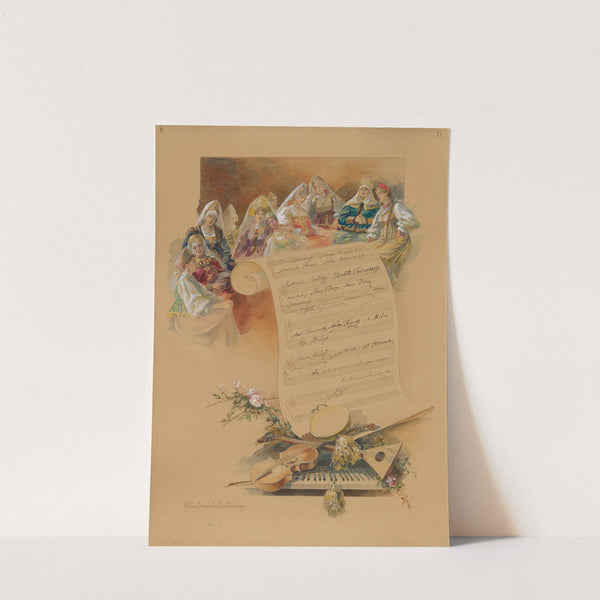 Les Femmes russes aux femmes de France Pl.16 (1894) by Elena Dmitrievna Polenova