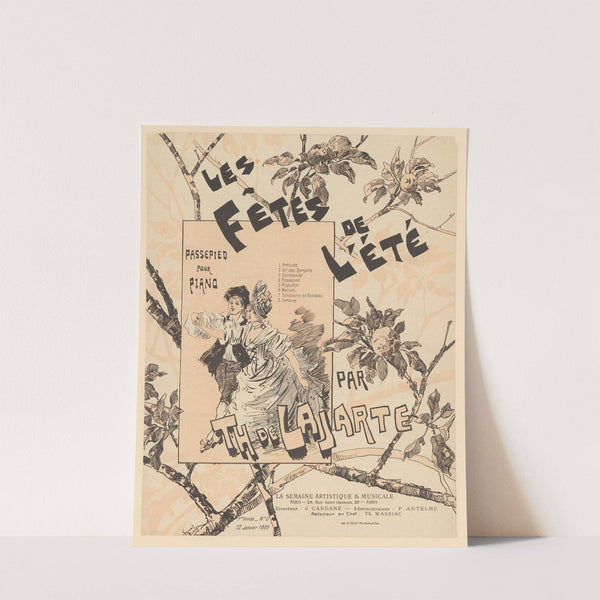 Les fêtes de l’été (1889) by Théophile Alexandre Steinlen