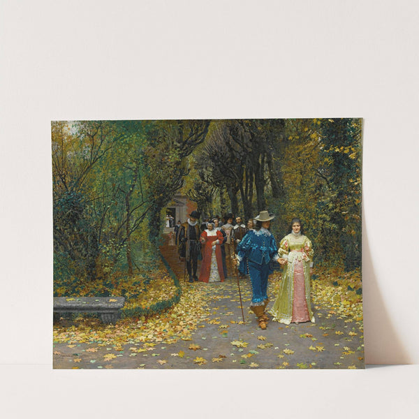 Les Fiancés by Marie-François Firmin-Girard