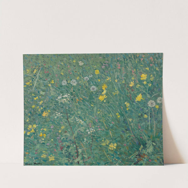 Les Fleurs by Henri Martin