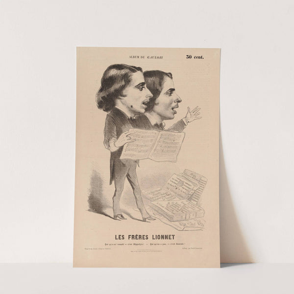 Les frères Anatole et Hippolyte Lionnet by Eugène Giraud