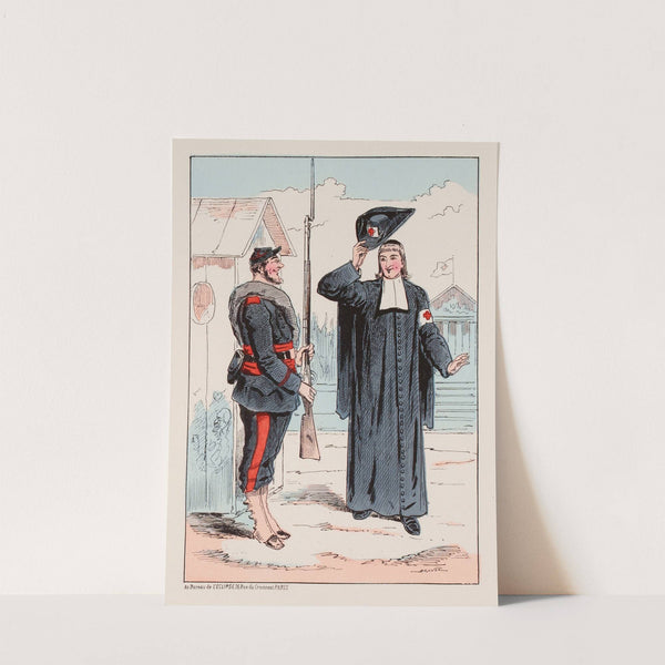 Les frères des écoles chrétiennes. (1871) by Draner