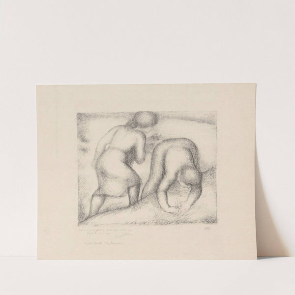 Les glaneuses (1925) by Aristide Maillol