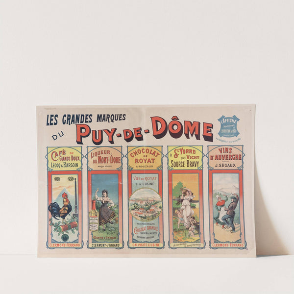 Les Grandes Marques du Puy-de Dôme (1899) by Marcellin Auzolle