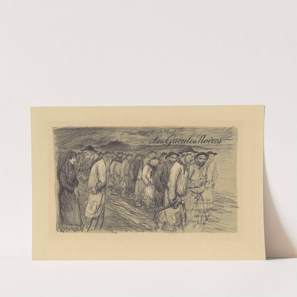 Les gueules noires (1907) by Théophile Alexandre Steinlen