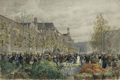 Les halles (1900)