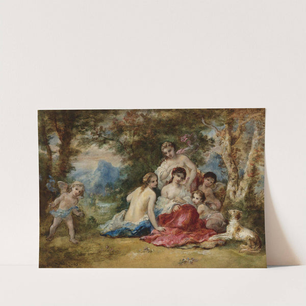 Les Hamadryades by Narcisse-Virgile Diaz de La Peña