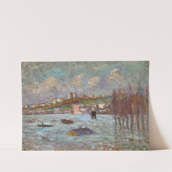 Les inondations (1910) by Maximilien Luce