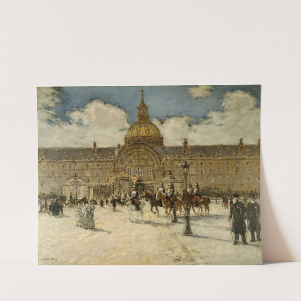 Les Invalides. by Jean François Raffaëlli