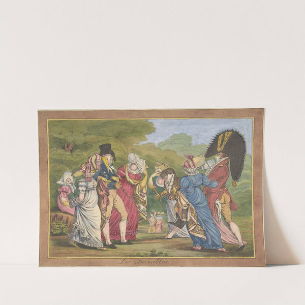 Les Invisibles (The Invisible Ones) (1810) by William Brocas