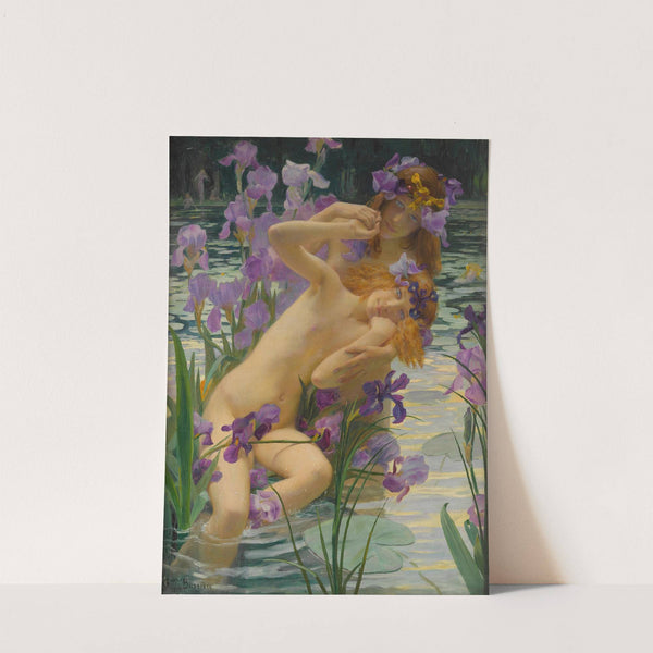Les Iris by Gaston Bussière