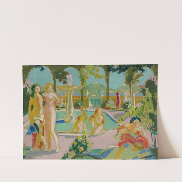 Les Jardins D’armide, Esquisse (1908) by Maurice Denis