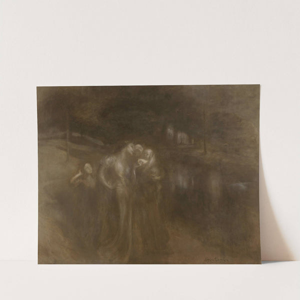 Les jeunes mères (1897 - 1900) by Eugène Carriere