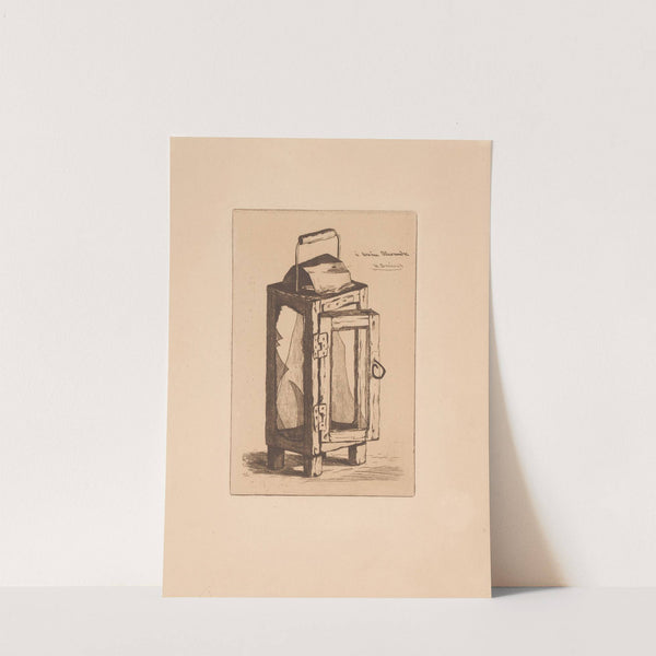 Les Lanternes Pl.05 (1876) by Henri-Charles Guérard