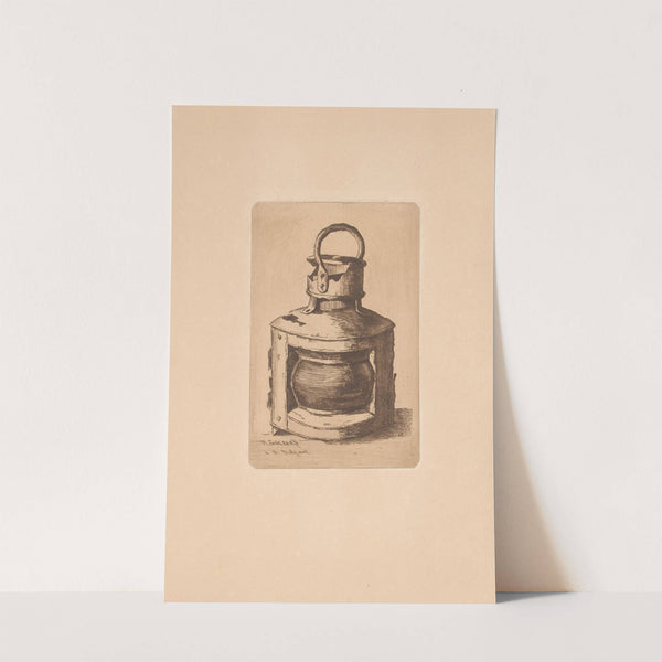 Les Lanternes Pl.09 (1876) by Henri-Charles Guérard