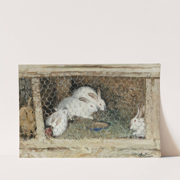 Les Lapins by Pierre-Eugène Montézin