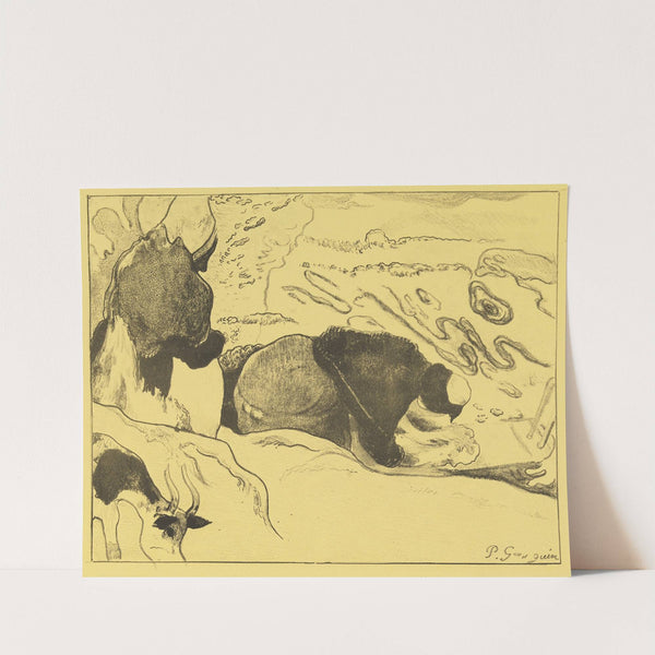 Les Laveuses by Paul Gauguin