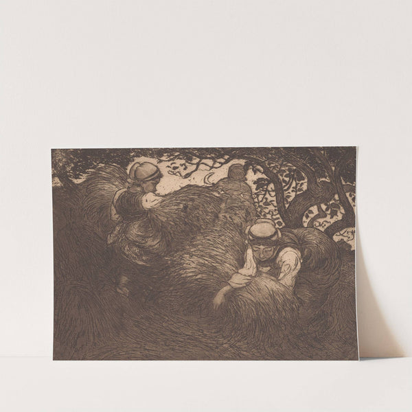 Les lieuses de gerbes (1894) by Armand Seguin