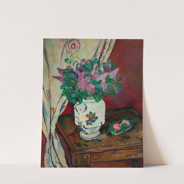 Les lilas et camélias by Suzanne Valadon