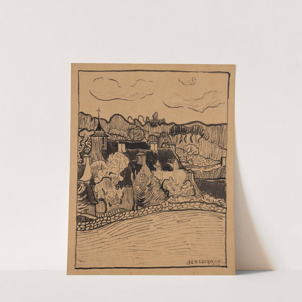 Les Maisons à Saint-Nolff by Jan Verkade