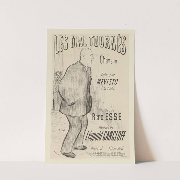 Les mal tournés – Chanson (1895) by Henri-Gabriel Ibels