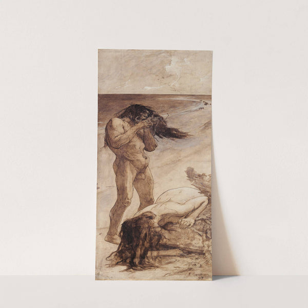 Les mangeurs de crabe (1897) by Fernand Cormon