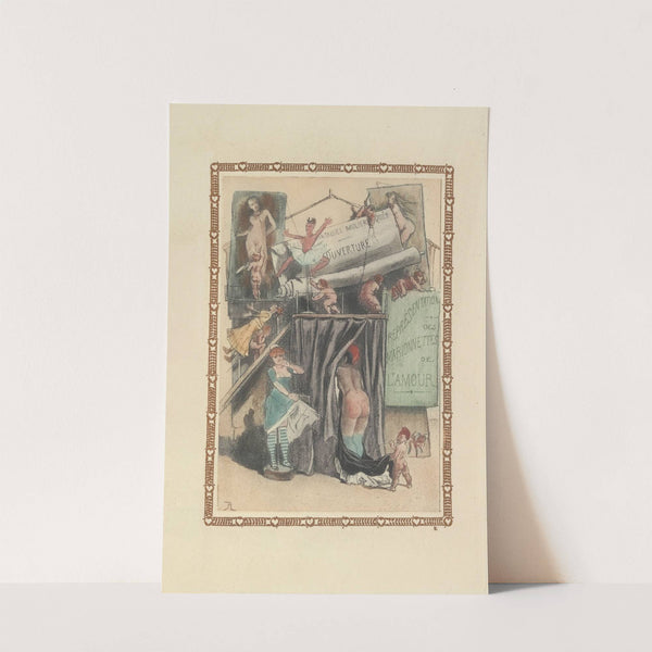 Les Marionnettes de l’Amour (1896) by Félicien Rops