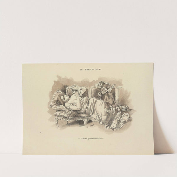 Les marivaudages (1894) by Ferdinand Bac