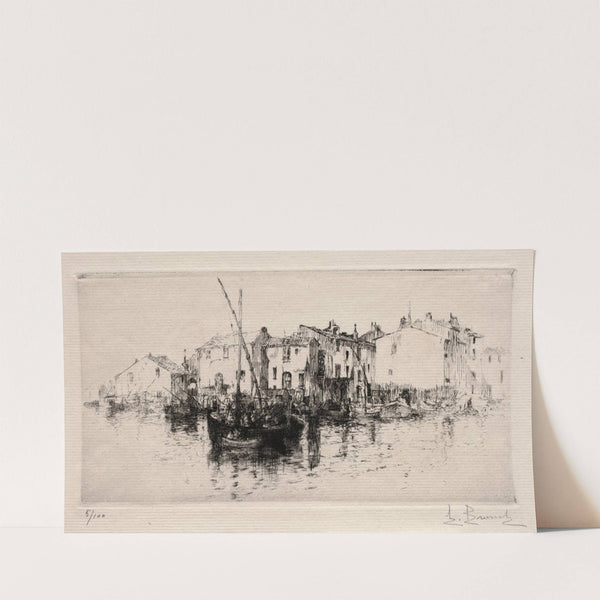 Les Martigues (before 1925) by Auguste Brouet