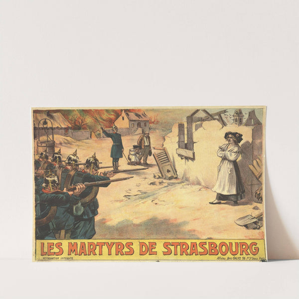 Les martyrs de Strasbourg by Louis Galice