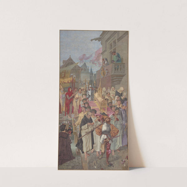 Les Miracles de sainte Geneviève (1875-1885) by Théodore Pierre Nicolas Maillot