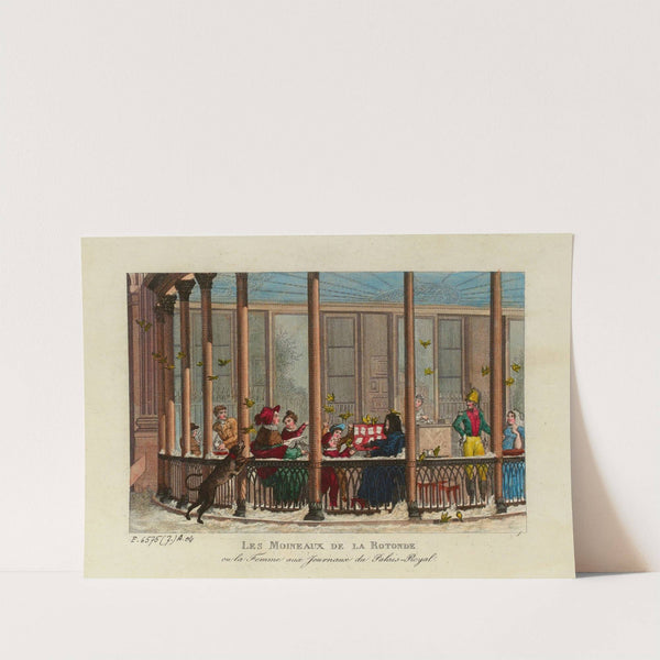 Les Moineaux de la Rotonde by Jean Démosthène Dugourc