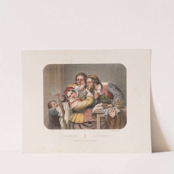 Les monstres! What imprudence by Edmé Jean Pigal