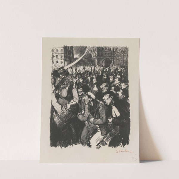 Les Moutons de Boisdeffre (1898) by Théophile Alexandre Steinlen