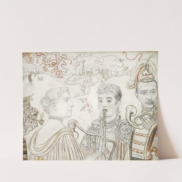 Les Musiciens by James Ensor