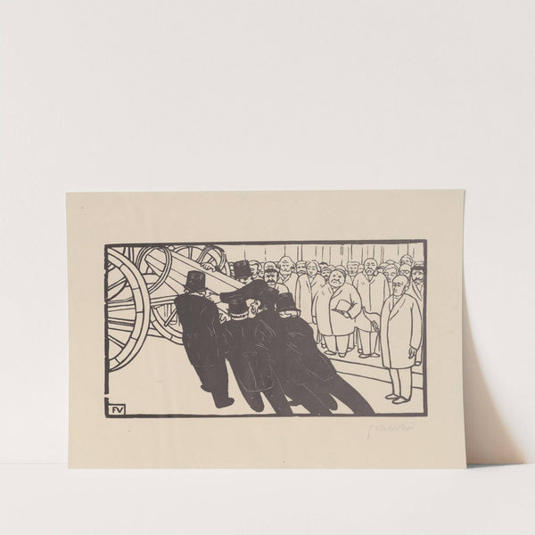 Les nécrophores (1892) by Félix Vallotton