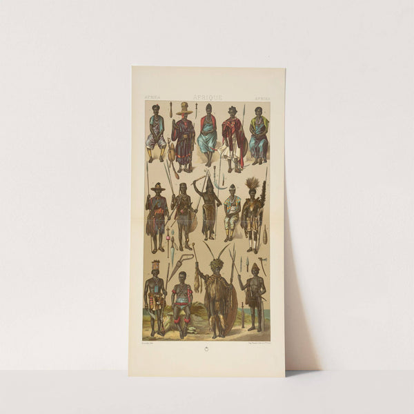 Les noirs (1876-1888) by Auguste Racinet