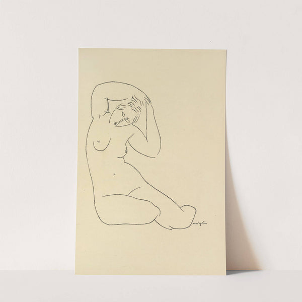 Les nymphes Pl.4 (1921) by Amedeo Modigliani