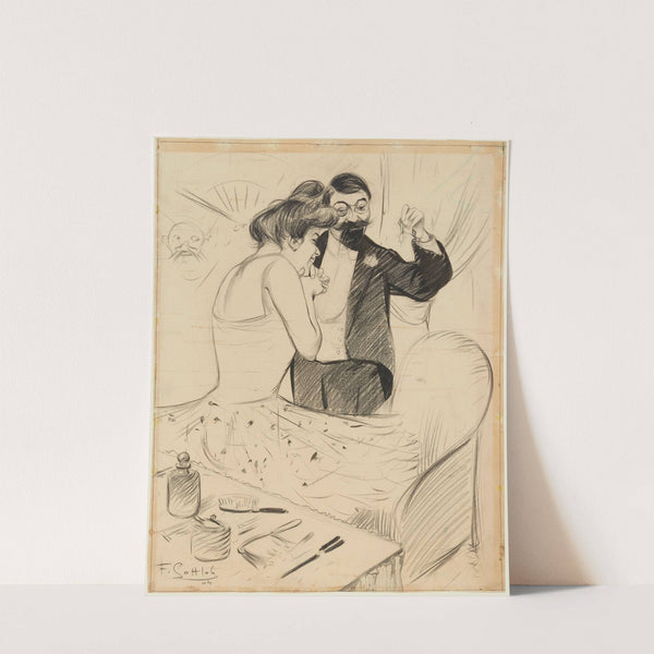 Les palmes de l’écuyère (1904) by Fernand Louis Gottlob