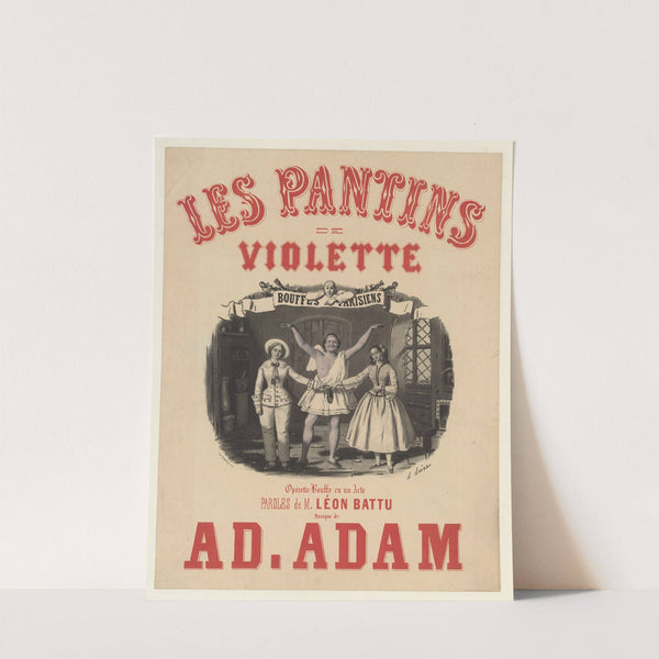 Les pantins de Violette (1856) by Léon Loire
