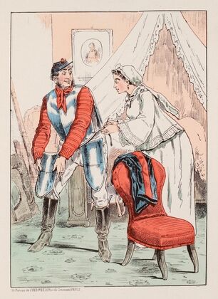 Les pare-a-balles. (1871)