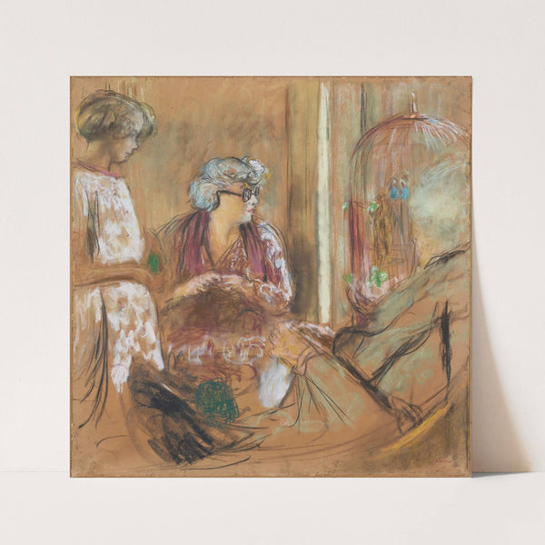 Les Perruches (1931) by Édouard Vuillard