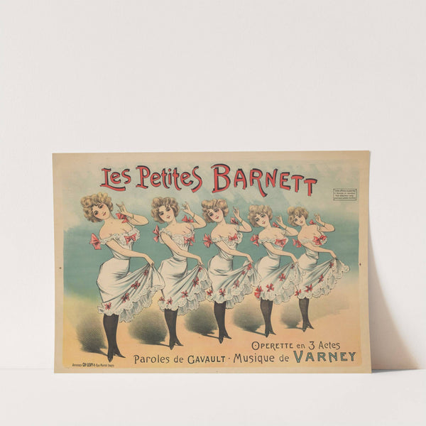 Les petites Barnett (1898) by Imp. Charles Lévy