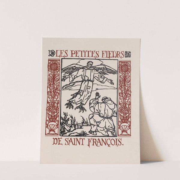 Les petites fleurs de St François d’Antonio Cesari (1928) by Emile Bernard