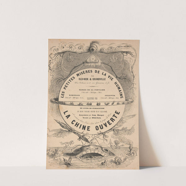 Les petites miseres de la vie humaine (The small miseries of human life) (1843) by Auguste Borget